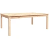 Image de vidaXL Table de jardin 121x82,5x45 cm Pin massif
