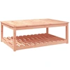 Image de vidaXL Table de jardin 121x82,5x45 cm bois massif douglas