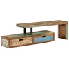 Image de vidaXL Support TV (118-200) x 30 x 40 cm Bois massif ancien