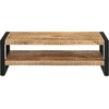 Image de vidaXL Table basse 120x55x40 cm en bois massif de manguier