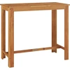 Image de vidaXL Table de bar de jardin 120x60x105 cm en bois massif d'acacia