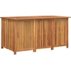 Image de vidaXL Coffre de jardin 150x80x75 cm bois massif acacia