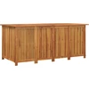 Image de vidaXL Coffre de jardin 175x80x75 cm bois massif acacia