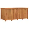 Image de vidaXL Coffre de jardin 200x80x75 cm bois massif acacia