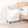 Image de vidaXL Sideboard Blanc 60x35x70 cm Bois composite