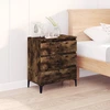 Image de vidaXL Sideboard chêne fumé 60x35x70 cm bois composite