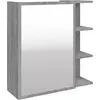 Image de vidaXL Armoire de toilette Gris Sonoma 62,5x20,5x64 cm Bois composite