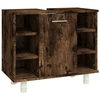 Image de vidaXL Armoire de salle de bain chêne fumé 60x32x53,5 cm Bois composite