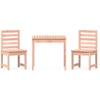 Image de vidaXL Ensemble de jardin bistrot 3 pièces bois massif douglas