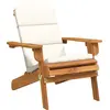 Image de vidaXL Chaise de jardin Adirondack avec coussin en bois massif d'acacia