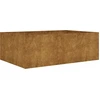 Image de vidaXL Lit surélevé 120x80x40 cm acier corten