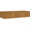 Image de Jardinière surélevée vidaXL 200 x 80 x 40 cm en acier Corten