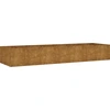 Image de vidaXL Lit surélevé 280x80x40 cm acier corten