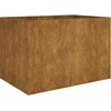 Image de vidaXL Lit surélevé 120x80x80 cm acier corten