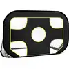 Image de vidaXL But de football avec paroi de but 120x80x80 cm Polyester