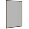 Image de vidaXL Moustiquaire pour fenêtre Marron 90x120 cm