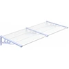 Image de vidaXL Auvent de porte Gris et transparent 199x90 cm Polycarbonate