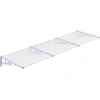 Image de vidaXL Auvent de porte Gris et transparent 297,5x90 cm Polycarbonate