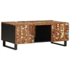 Image de vidaXL Table basse 100x54x40 cm Vieux bois massif & bois composite