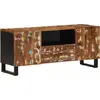 Image de vidaXL Armoire TV 105x33,5x46 cm Vieux bois massif & bois composite