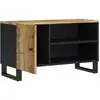 Image de vidaXL Armoire TV 80x33x46 cm Bois massif de manguier & bois composite