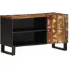 Image de vidaXL Armoire TV 80x33x46 cm Vieux bois massif & bois composite
