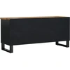 Image de vidaXL Armoire TV 100x33x46 cm Bois massif de manguier & bois composite