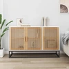 Image de vidaXL Sideboard Blanc 105x30x65 cm Bois composite
