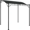 Image de vidaXL Store Anthracite 2x2,3 m 180 g/m² tissu et acier