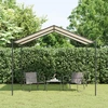 Image de vidaXL Pavillon de jardin Beige 3x3 m Acier et tissu