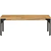 Image de vidaXL Table basse 100x55x35 cm en bois massif de manguier