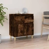 Image de vidaXL Sideboard chêne fumé 60x35x70 cm bois composite