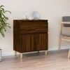 Image de vidaXL Sideboard brun imitation chêne 60x35x70 cm Matériau dérivé du bois