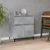 Image de vidaXL Sideboard gris béton 60x35x70 cm Bois composite