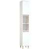 Image de vidaXL Armoire de salle de bain blanche 30x30x190 cm Bois composite