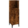 Image de vidaXL Armoire de salle de bain chêne fumé 30x30x100 cm Bois composite