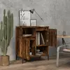 Image de vidaXL Sideboard chêne fumé 60x35x70 cm bois composite