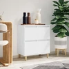 Image de vidaXL Sideboard Blanc 60x35x70 cm Bois composite