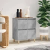 Image de vidaXL Sideboard gris béton 60x35x70 cm Bois composite