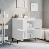 Image de vidaXL Sideboard Blanc 60x35x70 cm Bois composite