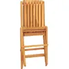Image de vidaXL Chaises de jardin 8 pcs. Pliable 47x47x89 cm bois massif teck
