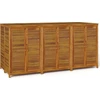 Image de vidaXL Coffre de jardin 210x87x104 cm bois massif acacia