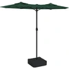 Image de vidaXL Parasol double vert 316x145 cm