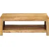 Image de vidaXL Table basse 80x55x30 cm en bois massif de manguier