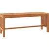 Image de vidaXL Banc de jardin 110 cm en bois massif d'eucalyptus