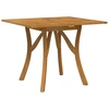 Image de vidaXL Table de jardin 85x85x75 cm bois massif acacia