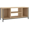 Image de vidaXL Armoire TV Chêne Sonoma 102x35x45 cm Bois composite