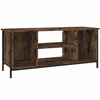 Image de vidaXL Armoire TV chêne fumé 102x35x45 cm Bois composite