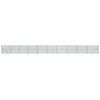 Image de vidaXL Clôture grillagée avec douilles de sol Vert 2x25 m