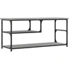 Image de vidaXL Armoire TV Gris Sonoma 103x38x46,5 cm Bois composite et acier